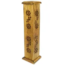 Подставка для благовоний Башня 30 см дерево WSTB-66