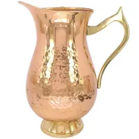 Кувшин для настаивания медной воды h-20см v-1000мл, медь DSH119