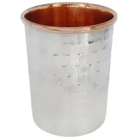 Стакан для настаивания медной воды d-7см h-9см v-200мл, медь DSH307