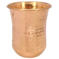 Стакан для настаивания медной воды d-8см h-9,8см v-300мл, медь DSH737A