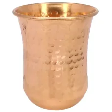 Стакан для настаивания медной воды d-8см h-9,8см v-300мл, медь DSH737A