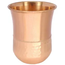 Стакан для настаивания медной воды d-8см h-9,8см v-300мл, медь DSH737B