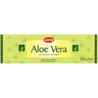 Благовония четырехгранники HEM Aloe Vera АЛОЭ ВЕРА блок 25 штук