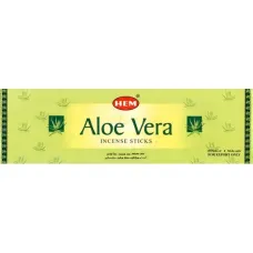 Благовония четырехгранники HEM Aloe Vera АЛОЭ ВЕРА блок 25 штук