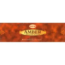 Благовония четырехгранники HEM Amber АМБЕР блок 25 штук