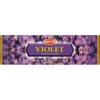Благовония четырехгранники HEM Violet Фиалка блок 25 штук