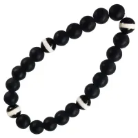 Браслет Укрепление силы духа, камень,8мм BA26