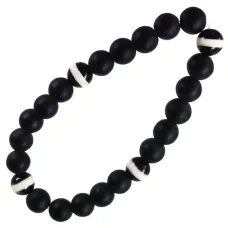 Браслет Укрепление силы духа, камень,8мм BA26