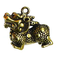 Амулет Дракон 2,5х2мм, бронза KB01-55