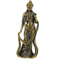 Статуэтка Гуаньинь 50мм, бронза KB05-76