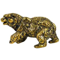 Статуэтка Медведь 65мм, бронза KB05-85