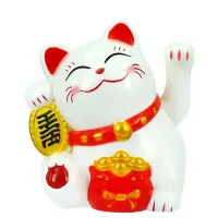 Манеки Неко фигурка на солн.батарее 55см, пластик KL19