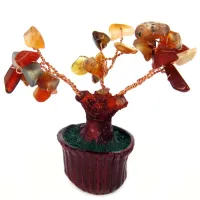 Дерево Сердолик, 8 см V026-3