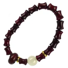 Браслет 8мм, дерево V109-75