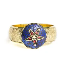 Браслет, металл, камень FB7100-089