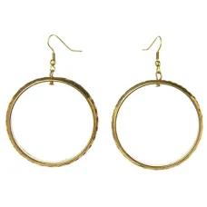 Серьги в классическом стиле, металл, d4.8 см FJ0760-342