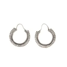 Серьги в классическом стиле, металл, d4 см FJ7100-131