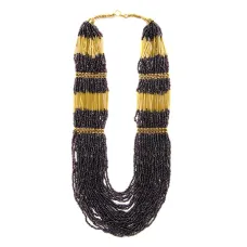 Колье из бисера, L30 см, бисер FK0730-097