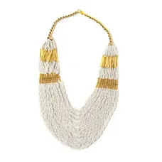 Колье из бисера, L30 см, бисер FK0730-114