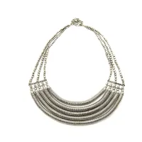 Колье, L18 см, металл FK7100-047