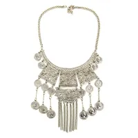 Колье Бохо, L25см, металл FK7100-182