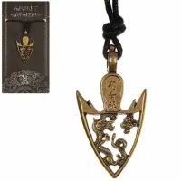 Амулет Дракон со стрелой, цвет золотой 72634