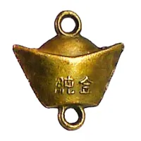 Амулет Cлитки 2см, металл M137-1