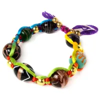 Браслет, акрил, металл FB0720-109