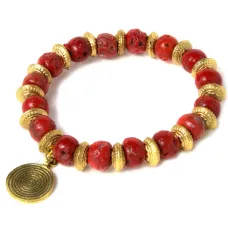 Браслет, акрил, металл FB0720-115