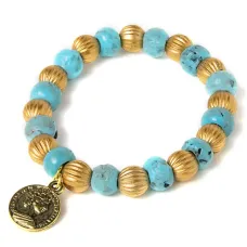 Браслет, акрил, металл FB0720-117