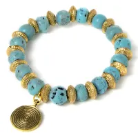 Браслет, акрил, металл FB0720-118