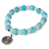 Браслет, акрил, металл FB0720-120