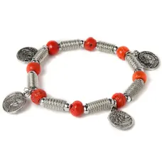 Браслет, акрил, металл FB0720-125