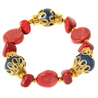 Браслет, акрил, металл FB0730-769