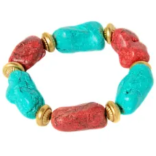 Браслет, акрил, металл FB0730-787