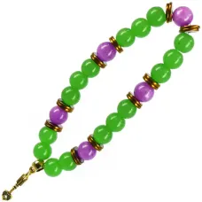 Браслет с подвеской на Любовь (Стрела) камень,8мм BA430701