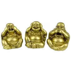 Три Хотея Не фигурки 6см, полистоун E075-02