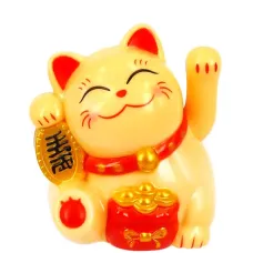 Манеки Неко фигурка на солн.батарее 5,5см, пластик KL19-3
