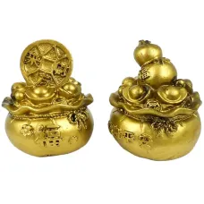 Денежные мешки фигурка 5х4см, полистоун Z115-02