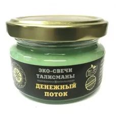 Эко-свеча Денежный поток, 7х5 см паэс61