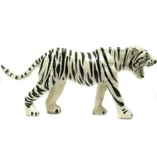 Белый тигр 42х19см кожа R385