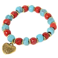 Браслет, акрил, металл FB0730-779