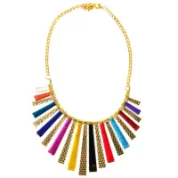 Колье, металл FK0730-111