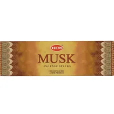 Благовония четырехгранники HEM Musk МУСК блок 25 штук