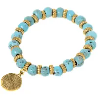 Браслет, акрил, металл FB0730-777