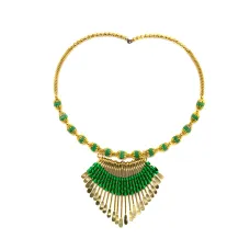 Колье 18см, металл FK0730-089