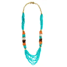 Колье из бисера FK7100-098