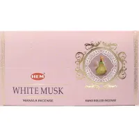 Благовония масала White Musk БЕЛЫЙ МУСК 15 грамм блок 12 штук