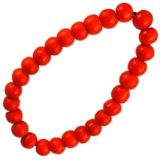 Браслет 8мм, кость FB0720-900-15