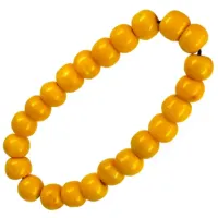 Браслет 10мм, кость FB0720-900-25